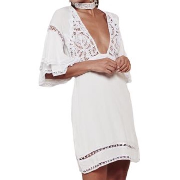 For love and lemons Carmine mini crochet dress XS - Picture 6 of 8